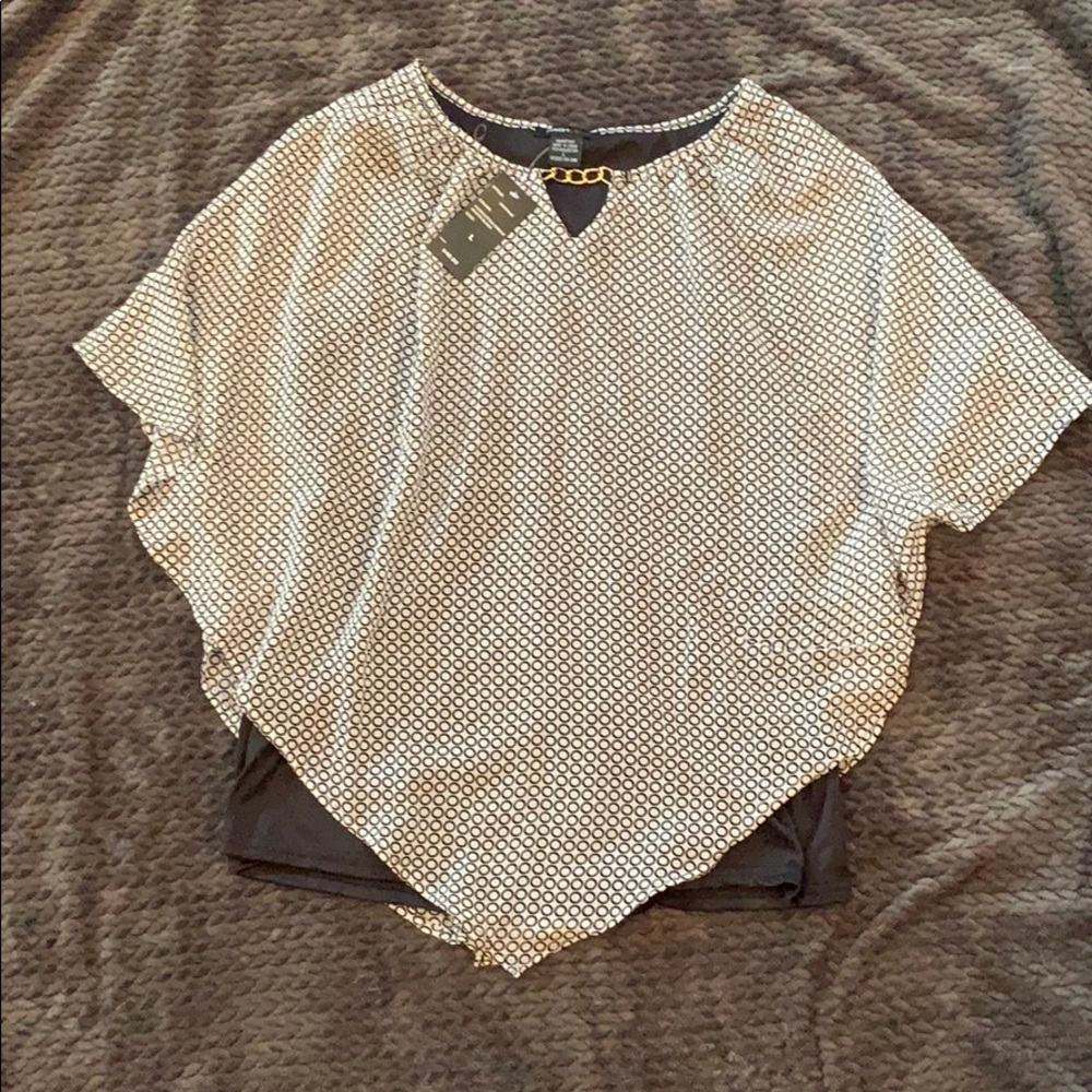 Polka dot dress shirt